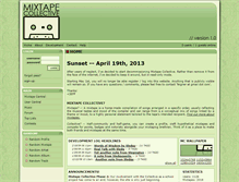 Tablet Screenshot of mixtapecollective.org